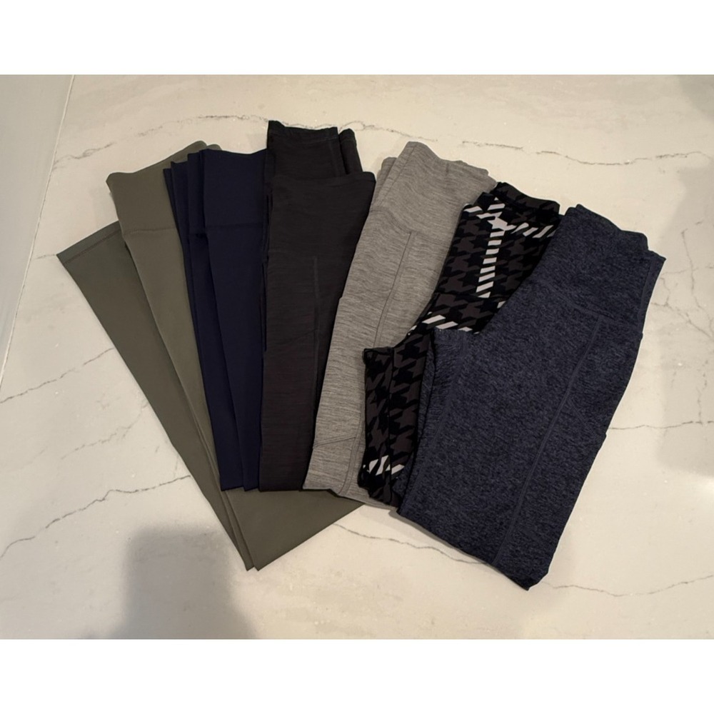 Lot of 6 Aerie Size Small Leggings and Flare Pant